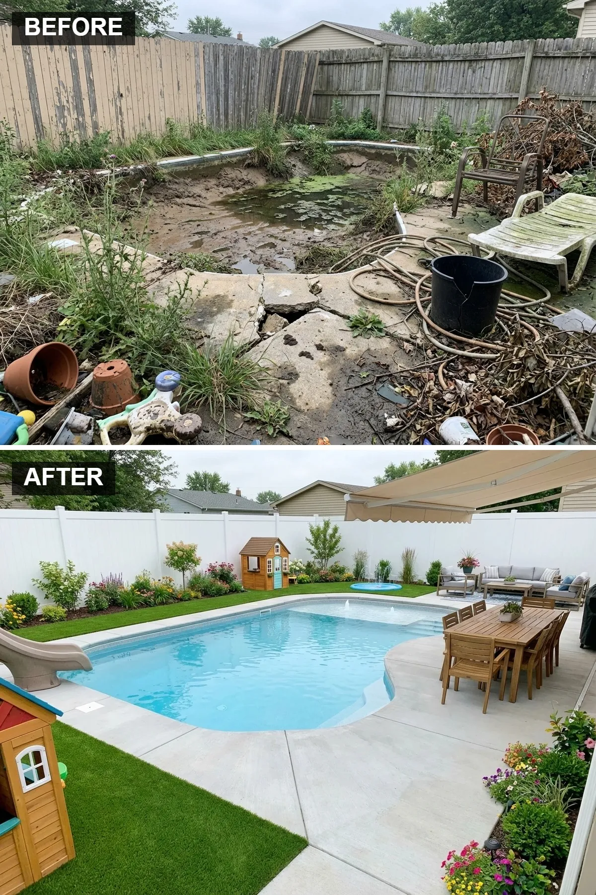 The Family-Friendly Backyard Oasis