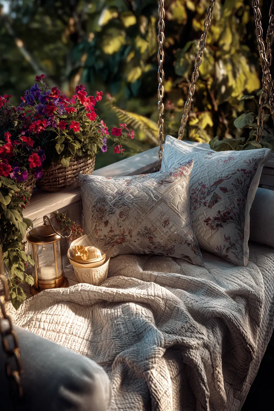 Romantic Garden Swing