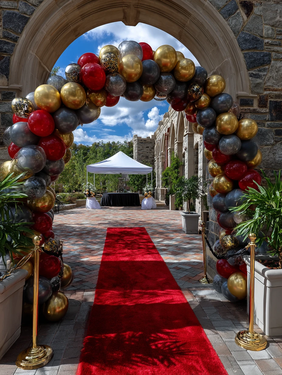 Hollywood-Style Red Carpet