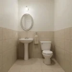 Builder grade powder room for happy people 870x870 2 150x150