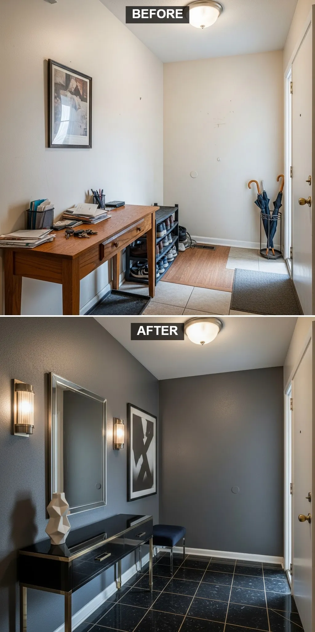 Dark & Moody Glamour: A Bold Statement in Black and Gold