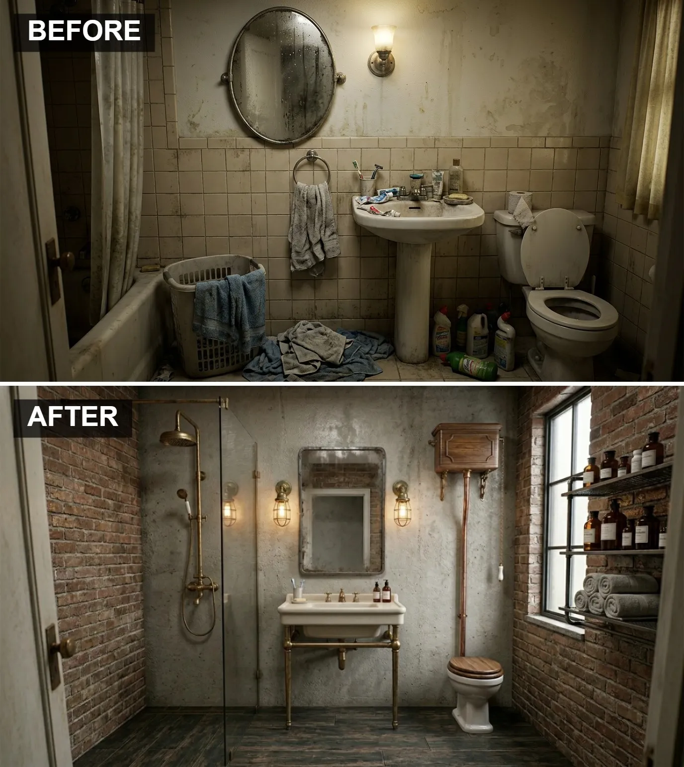 Industrial Vintage Charm