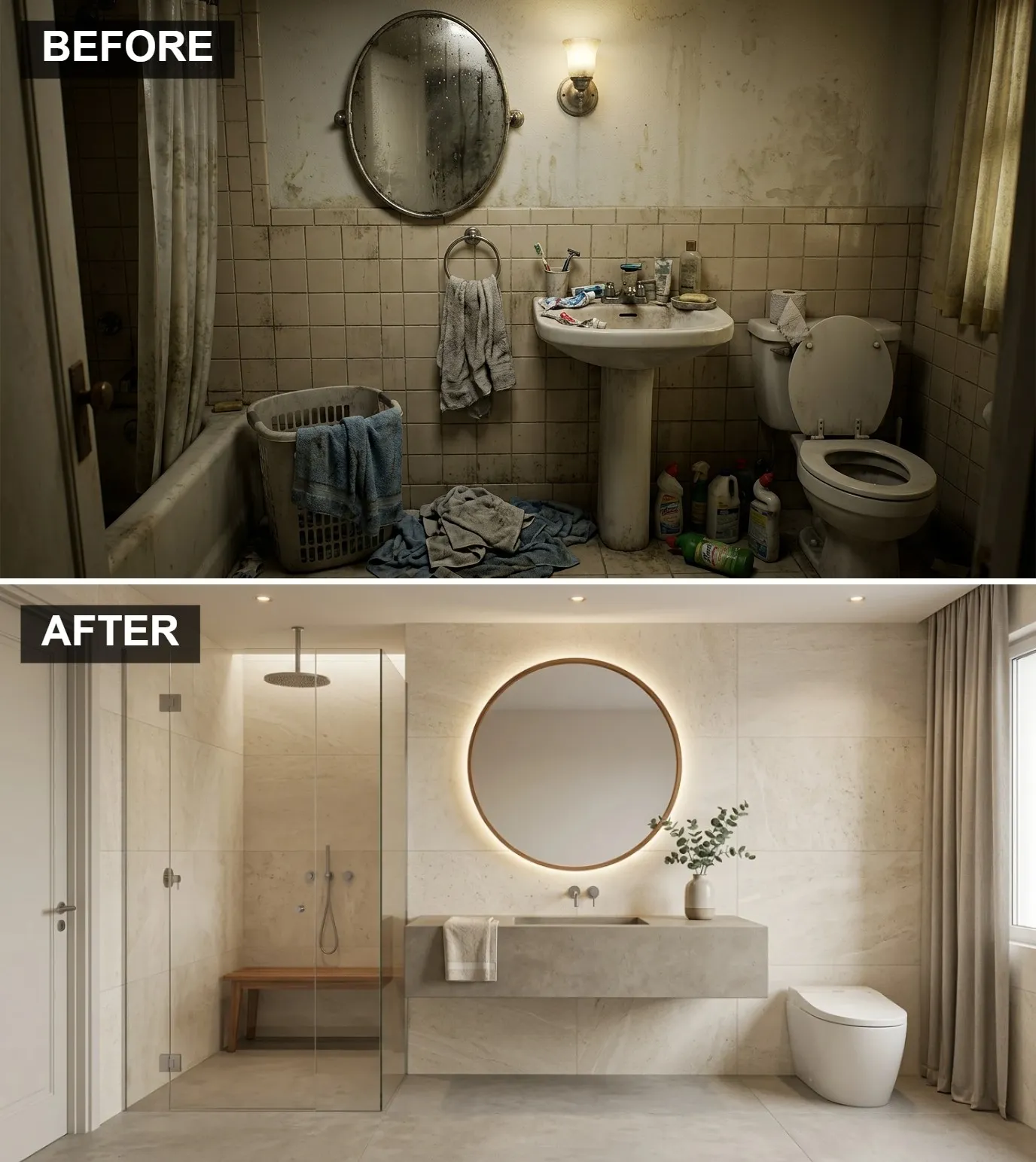 Sleek Concrete Minimalism