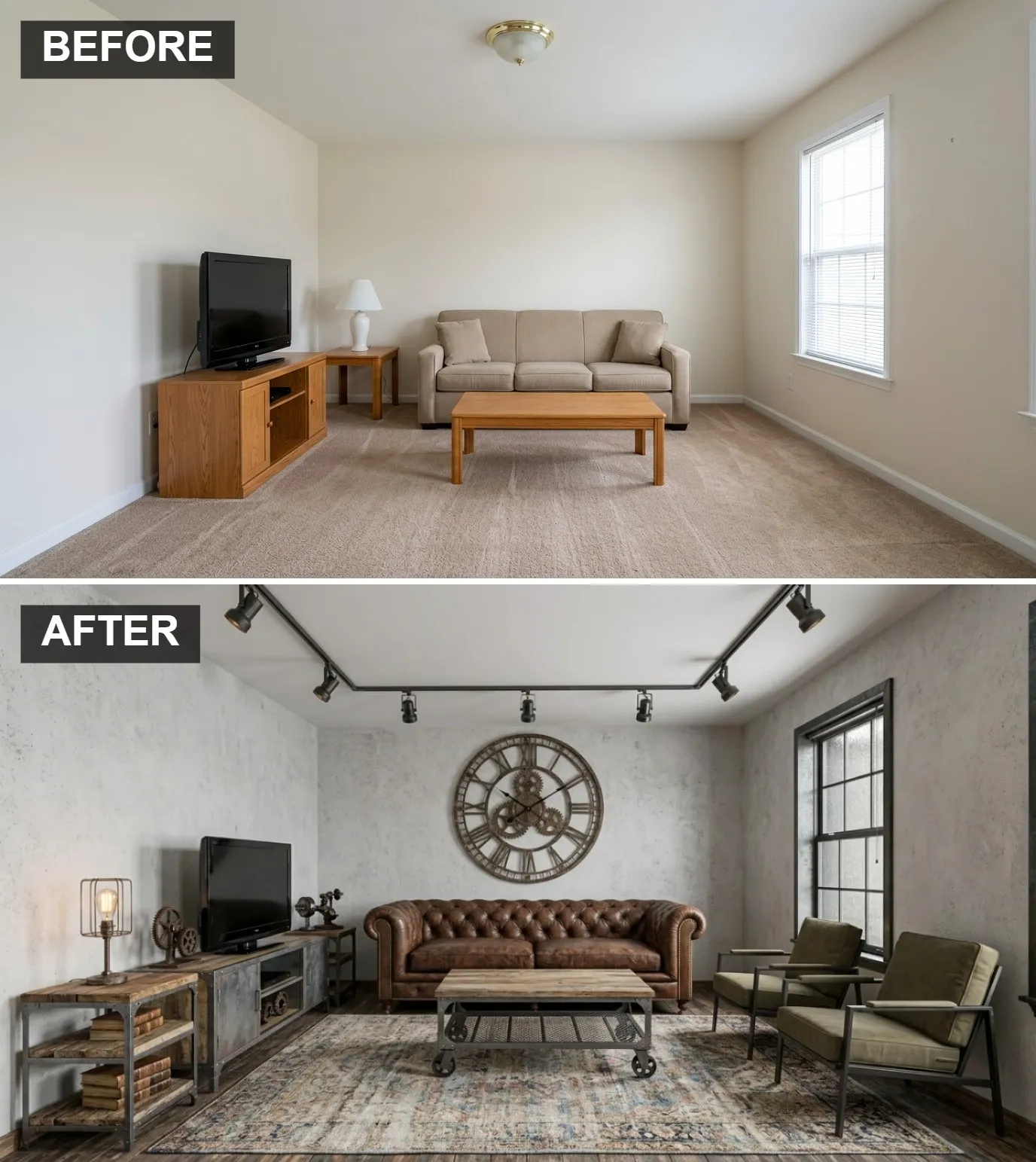 Raw and Refined Industrial Loft