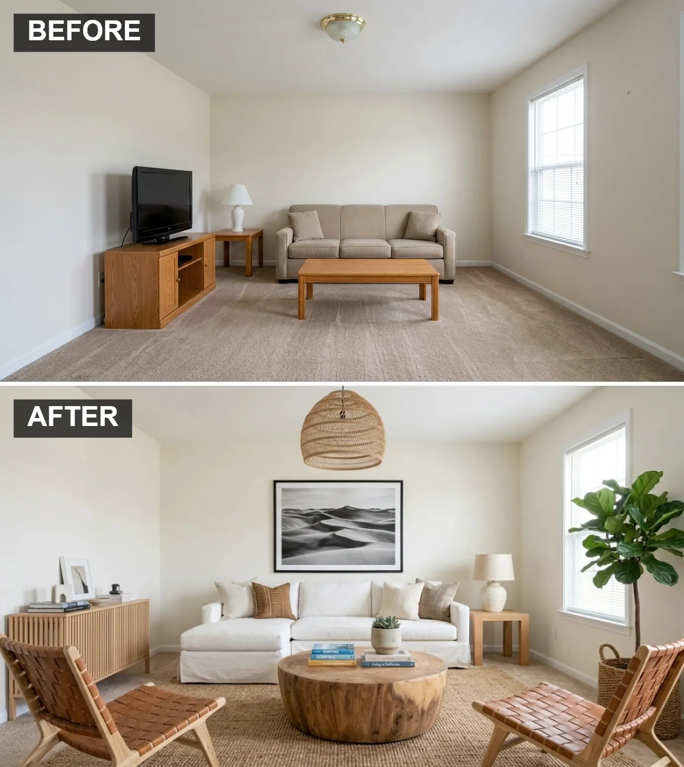 Light and Airy Scandi-Boho Blend