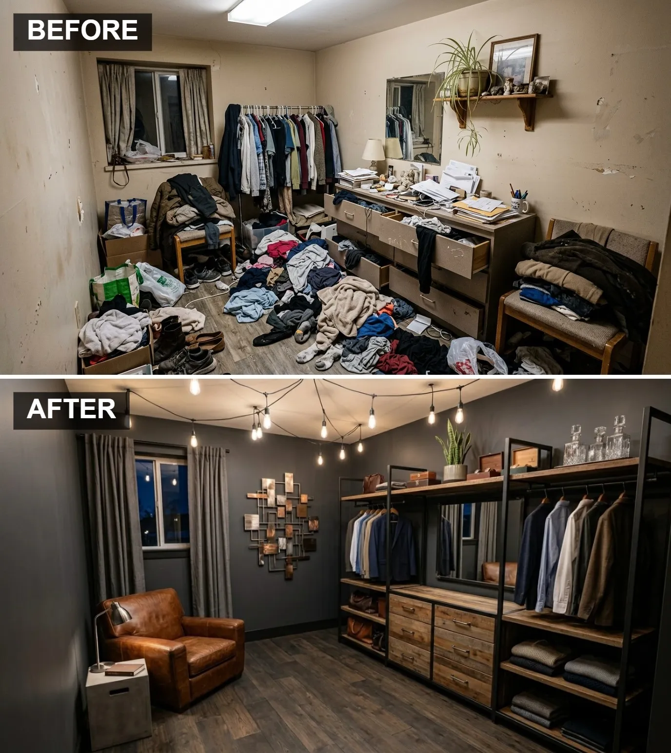 The Dark Industrial Loft