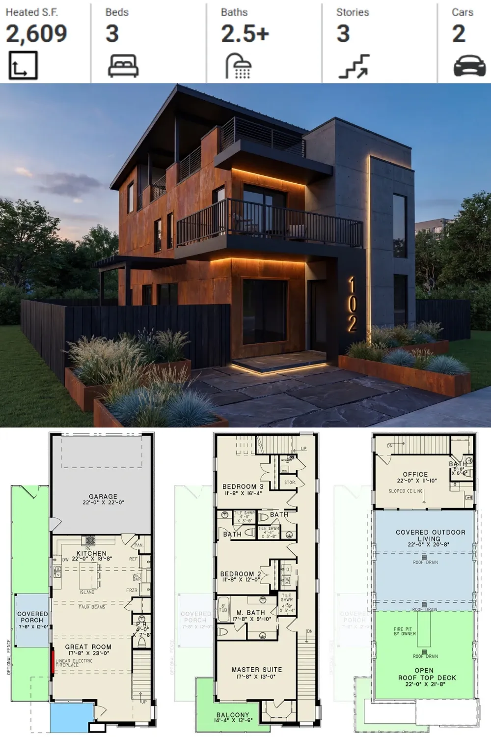 Industrial Modern Facade Inspiration