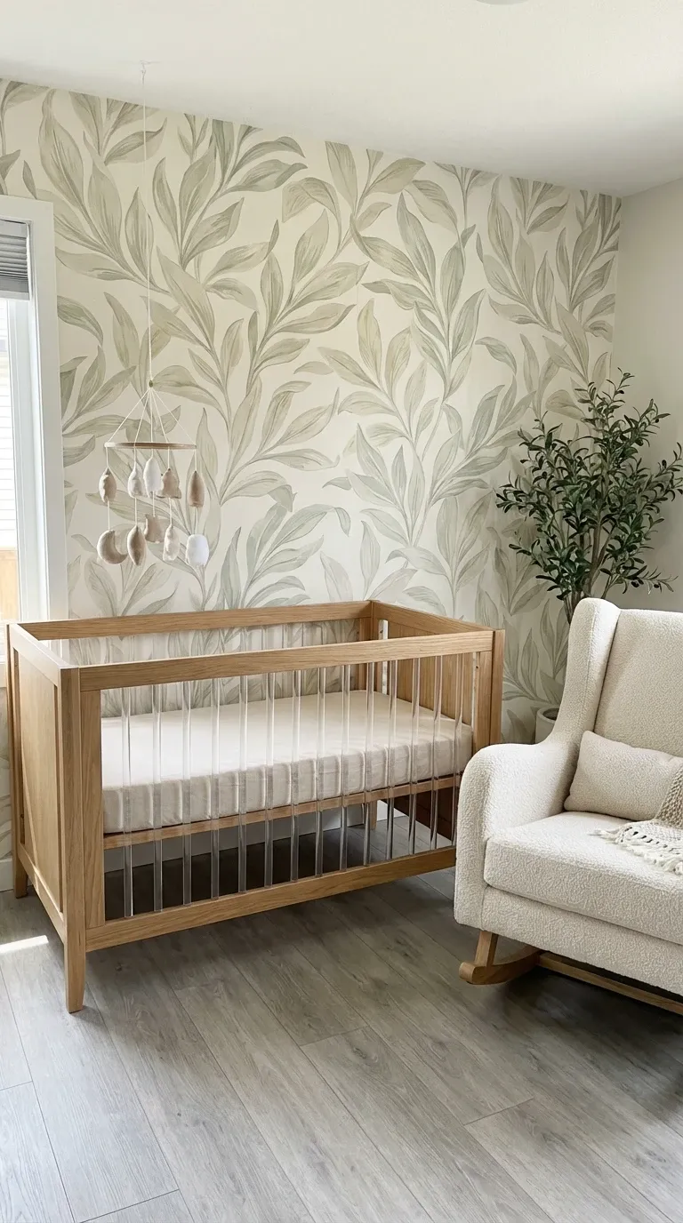 Botanical Wallpaper Nursery Feature
