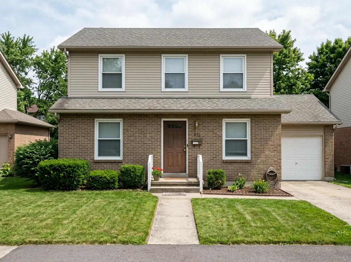 The 'Before': A Brown Brick Canvas Waiting for Inspiration
