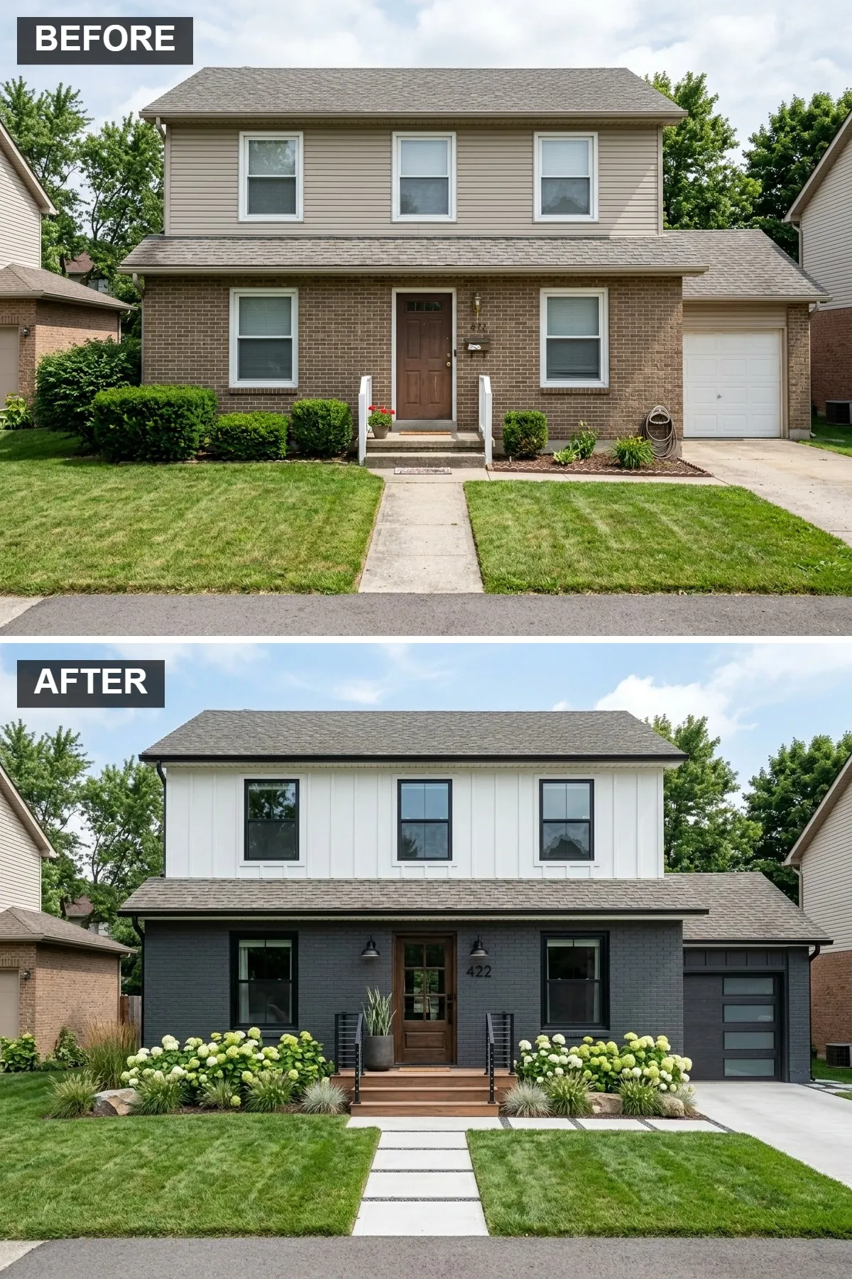 High-Contrast Farmhouse