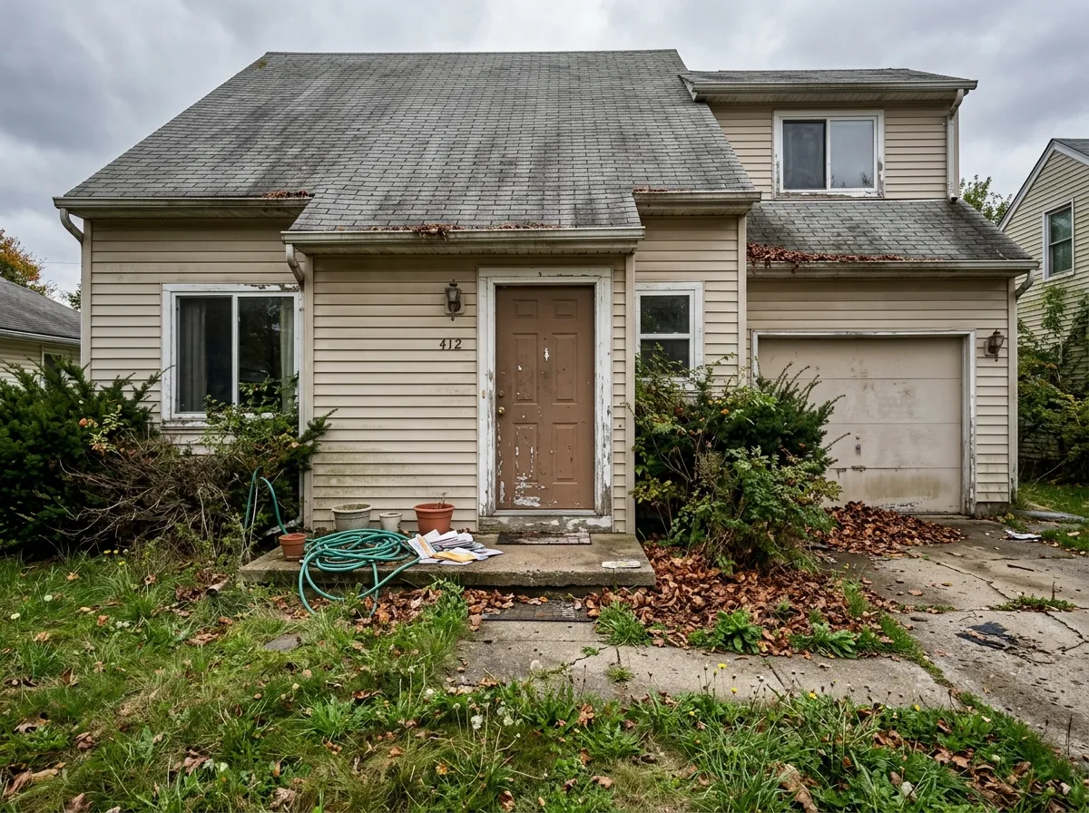 Before the Makeover: The Dated 90s Builder Grade Home