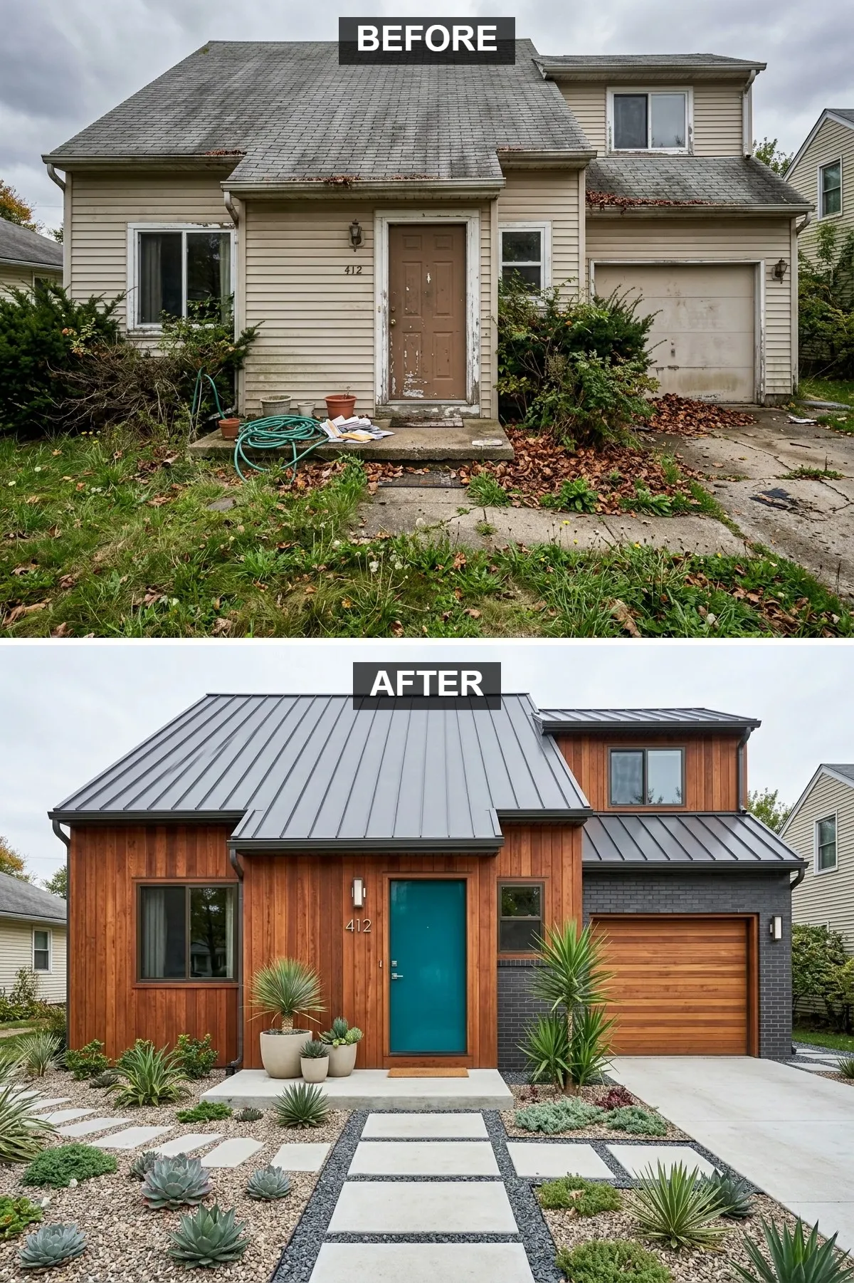 7. Mid-Century Desert Oasis