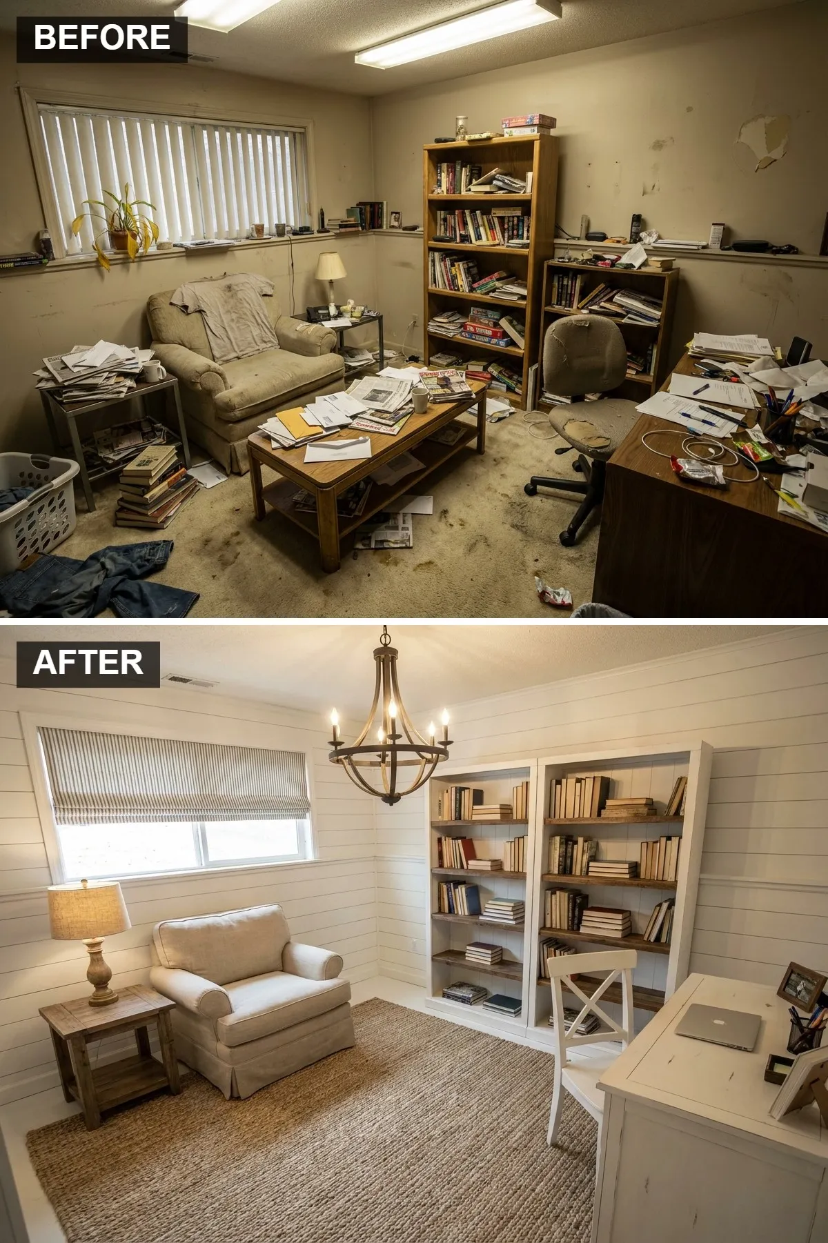 Modern Farmhouse Study