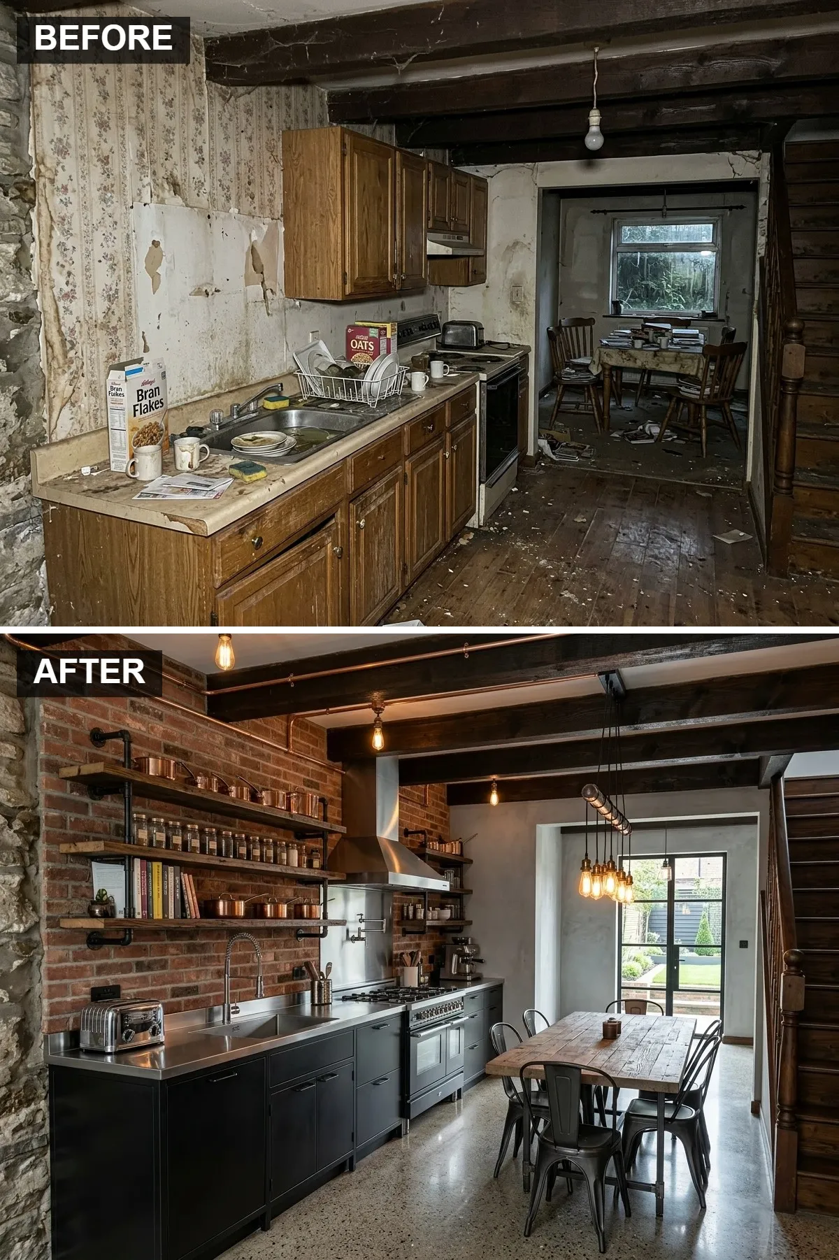 Urban Industrial Loft Style