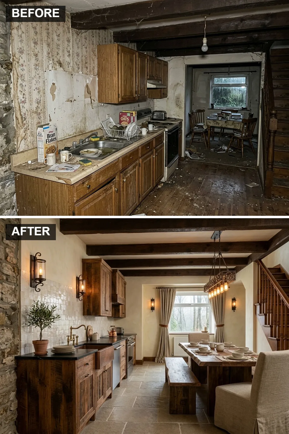 Warm Rustic Industrial