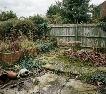 Before the Makeover: A Neglected Backyard's Hidden Potential
