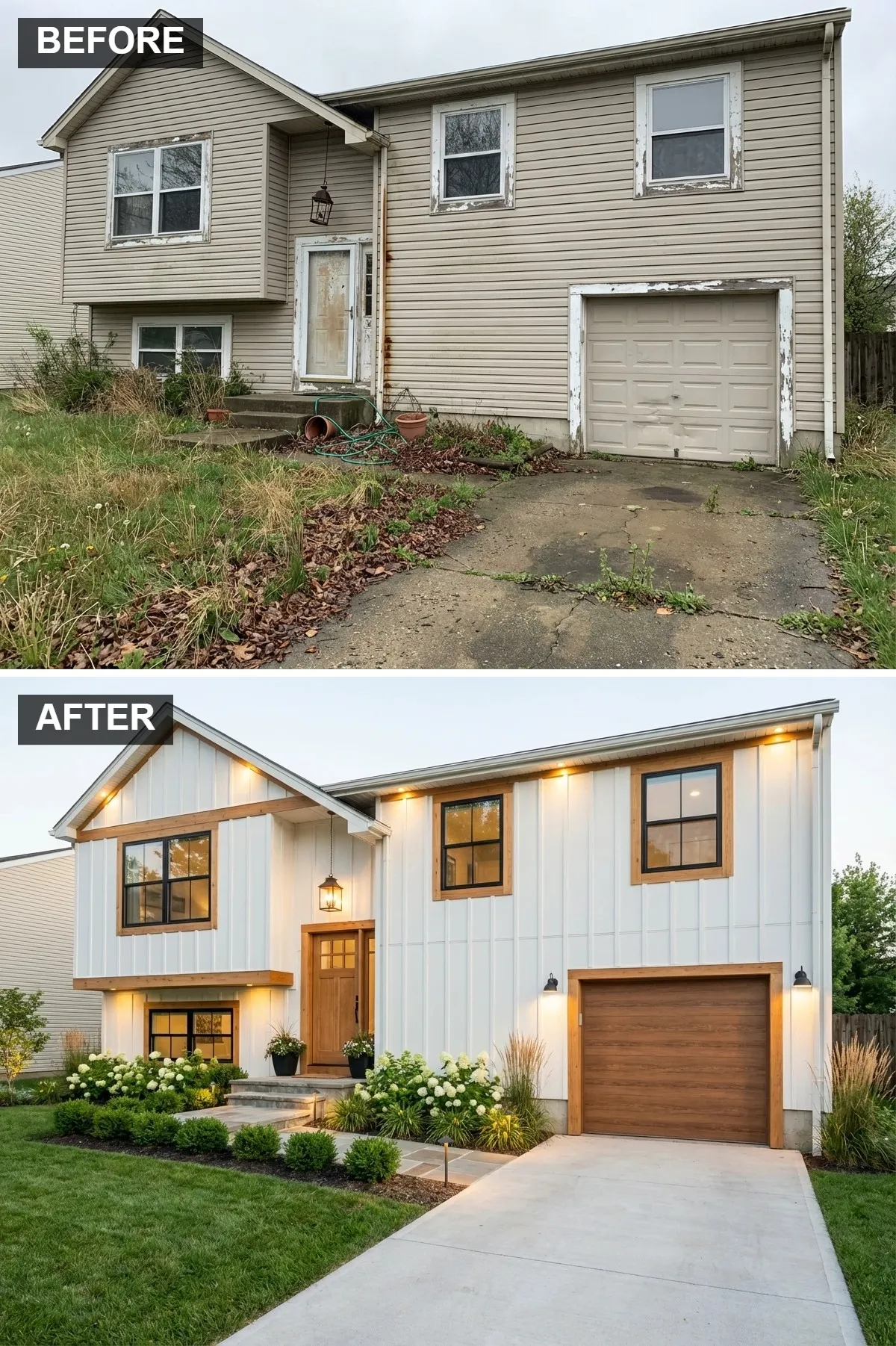 Crisp White and Warm Wood Refresh