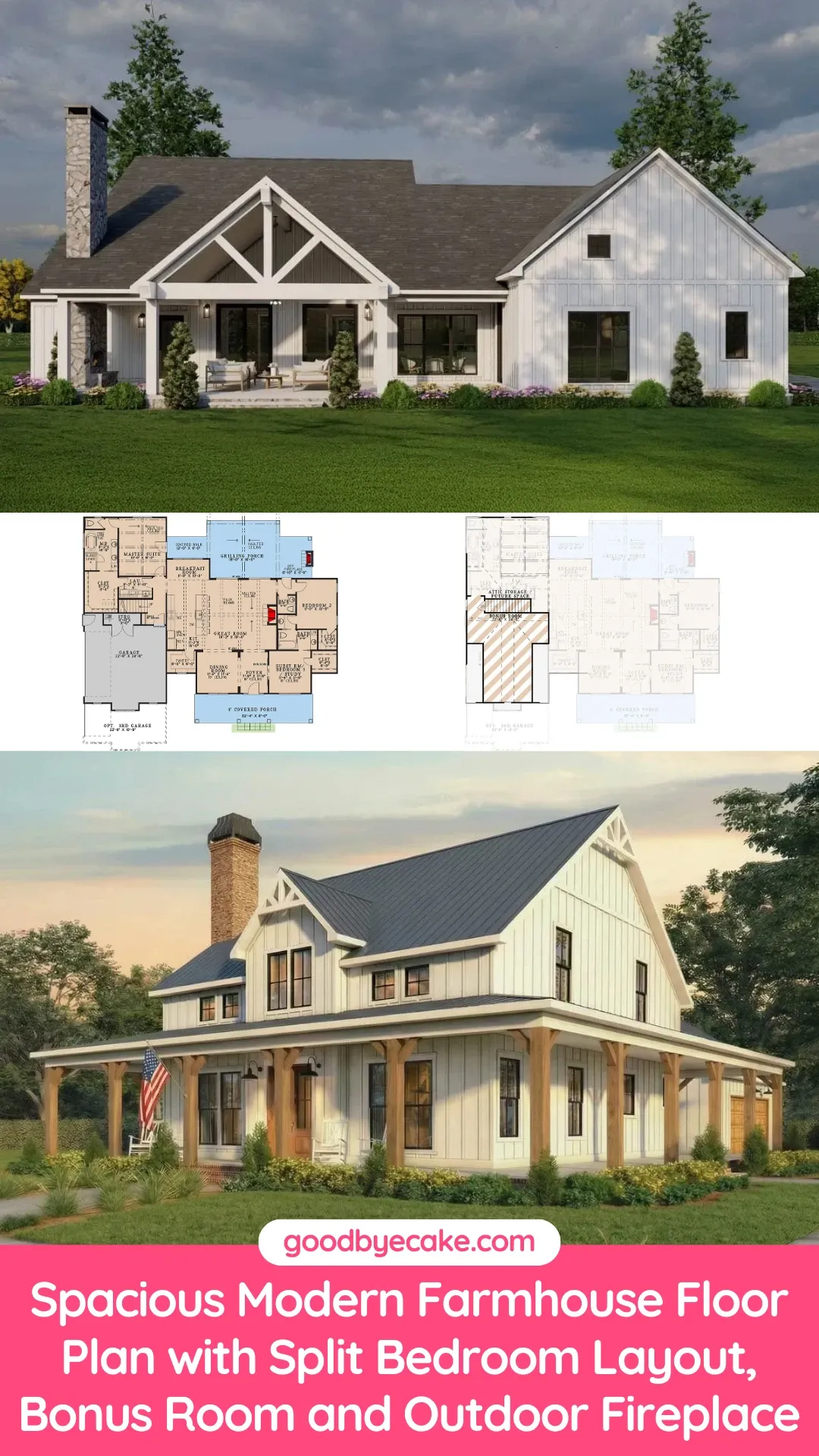 Front-to-Back Farmhouse Living: Porches & Plans