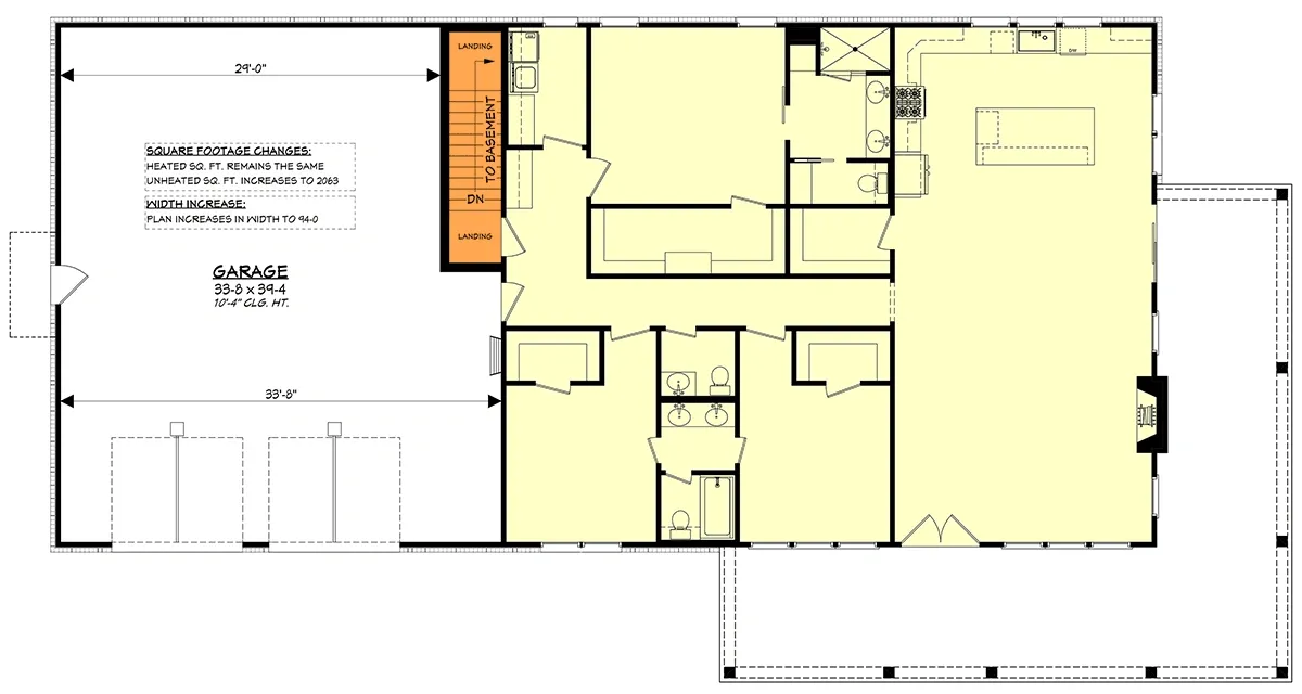 Basement Stairs Location