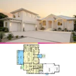 Coastal Contemporary Home with Stunning Outdoor Living & Pool