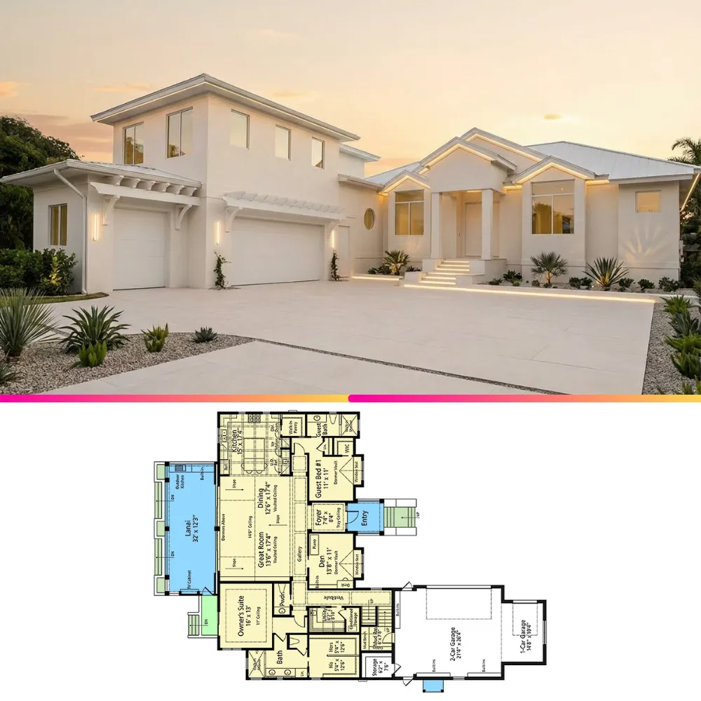 Coastal Contemporary Home with Stunning Outdoor Living & Pool