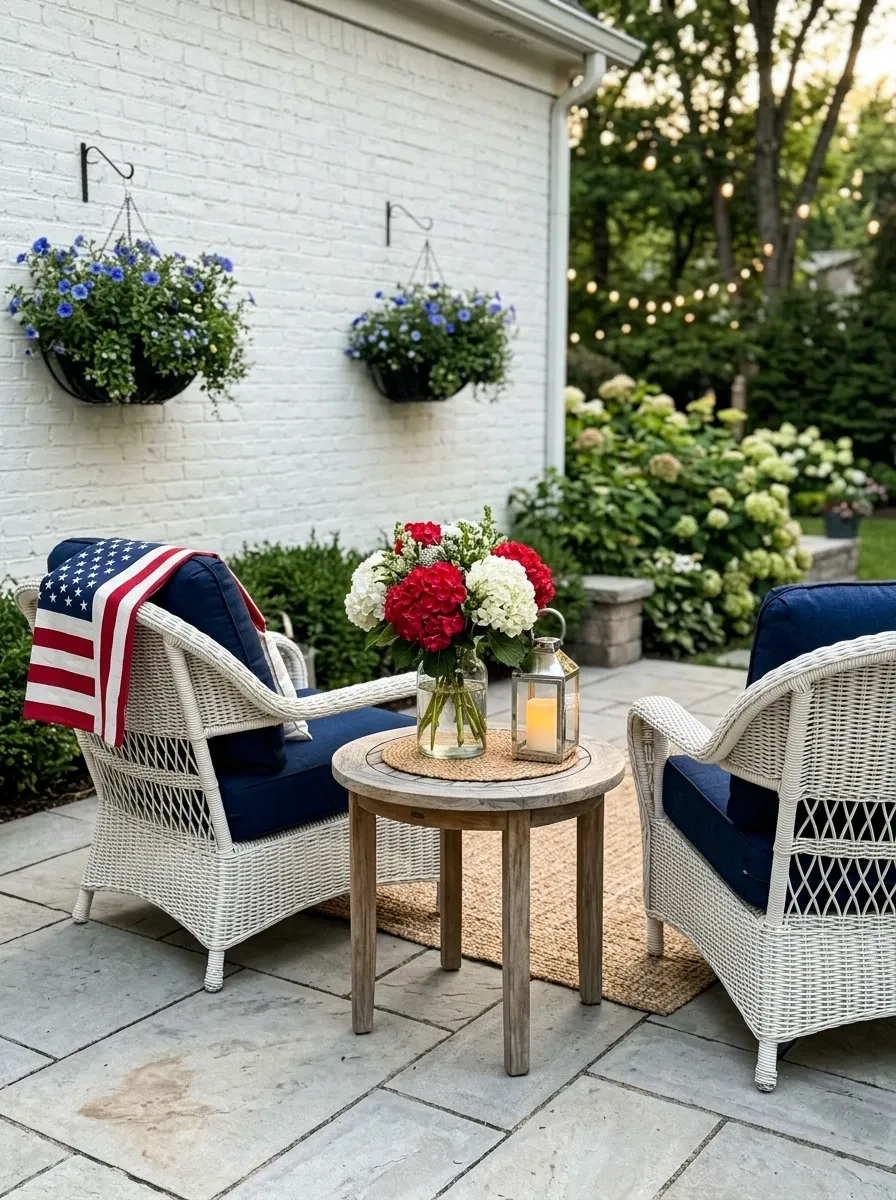 Patriotic Patio Retreat