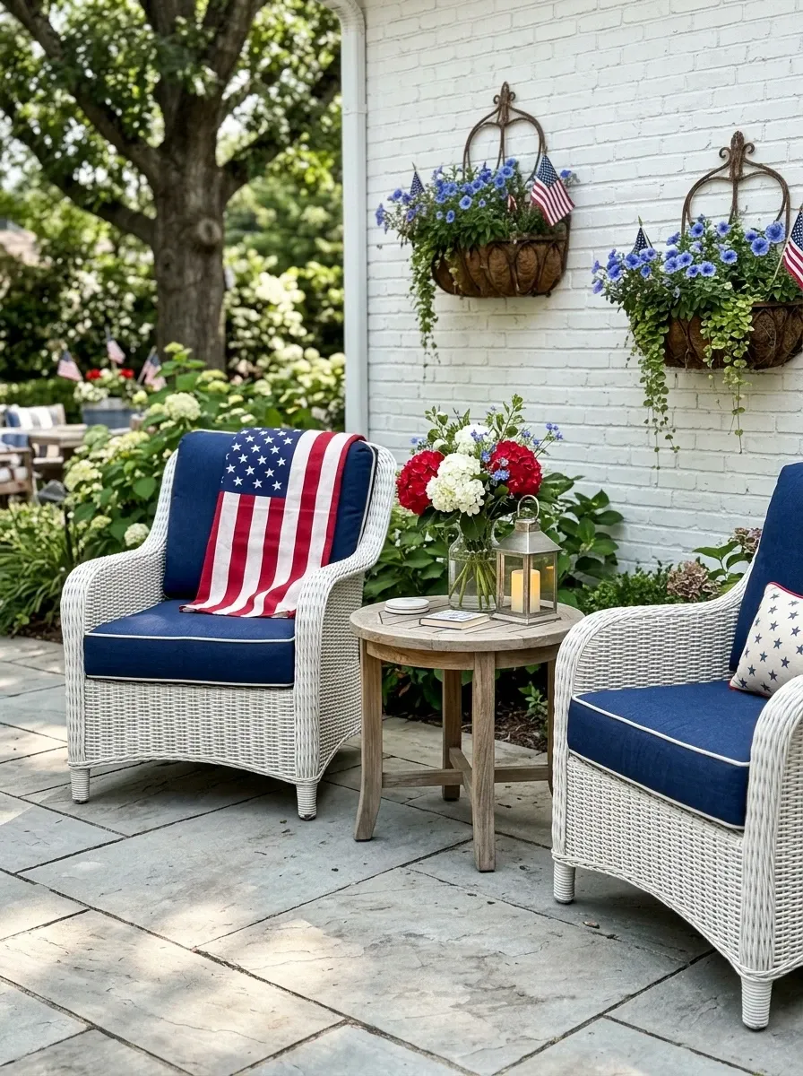 Patriotic Porch Lounge