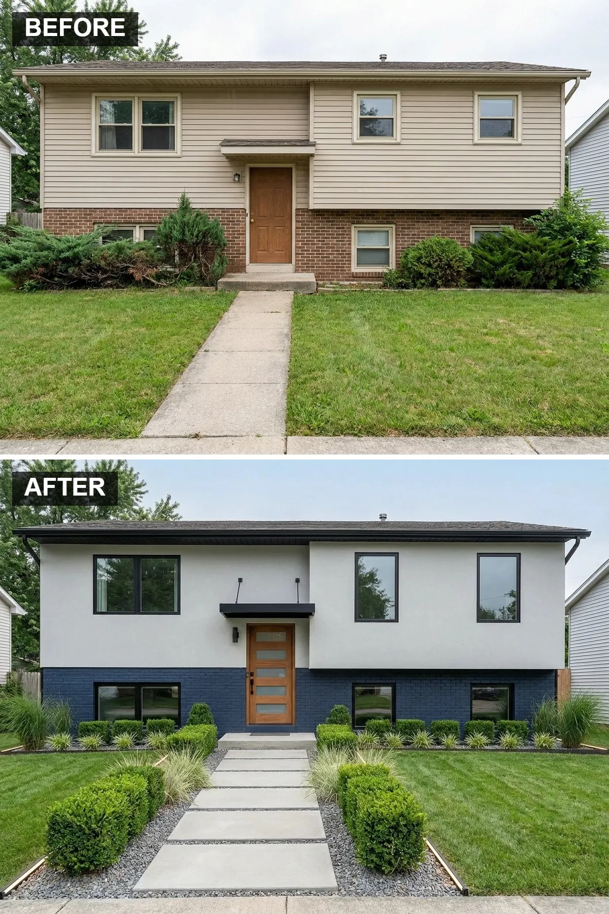 Structured Modern Contrast