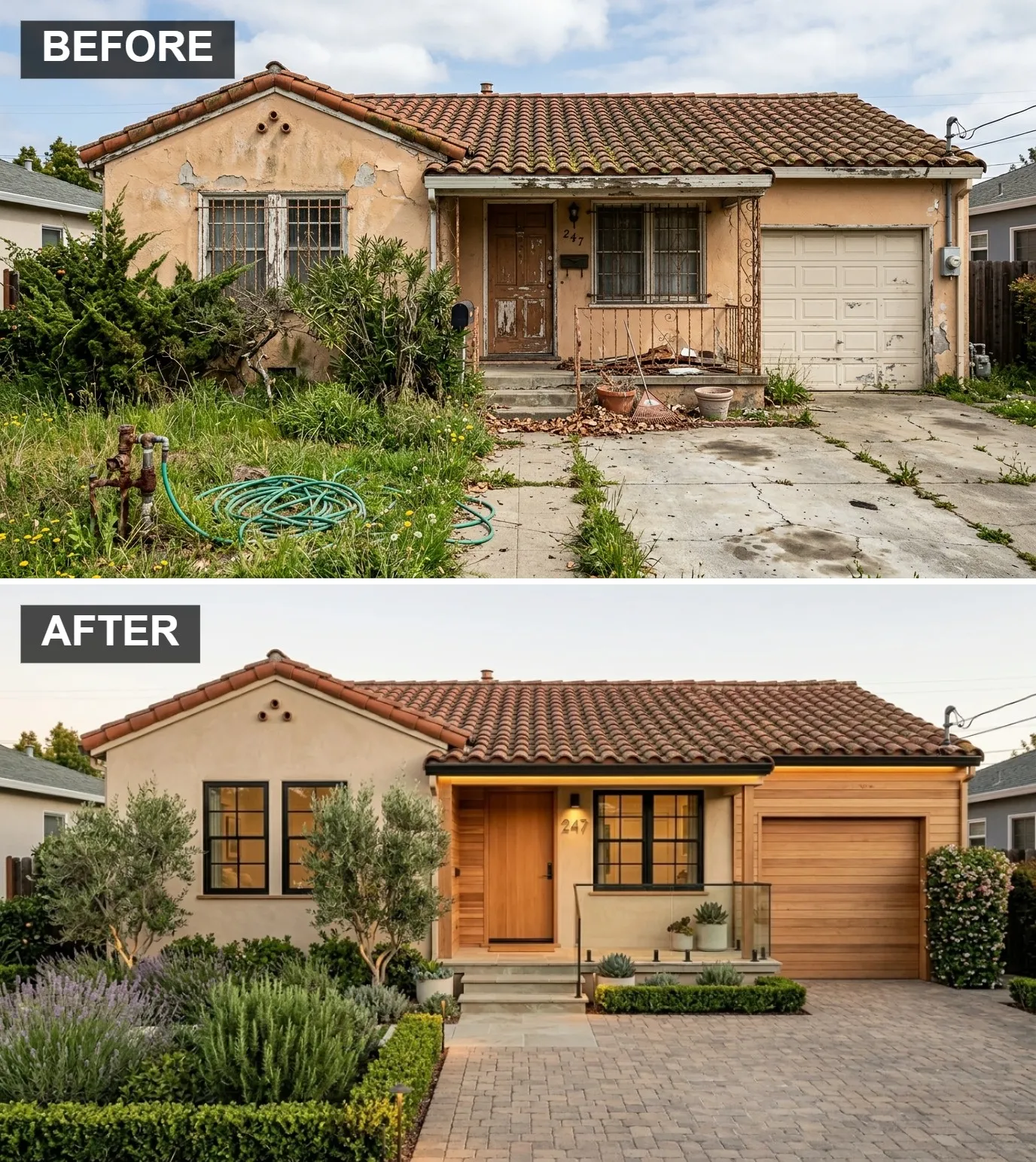 2. Mixed Materials & Glass