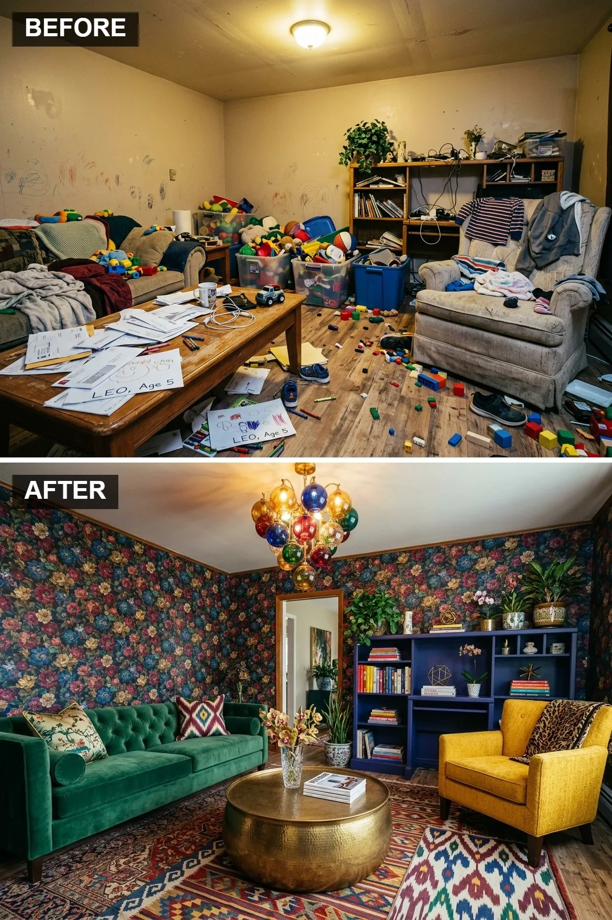 Vibrant Maximalist Pattern Play