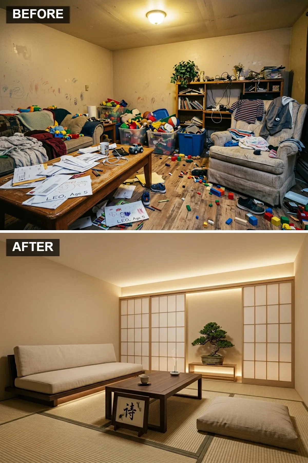 Authentic Japanese Zen Minimalism