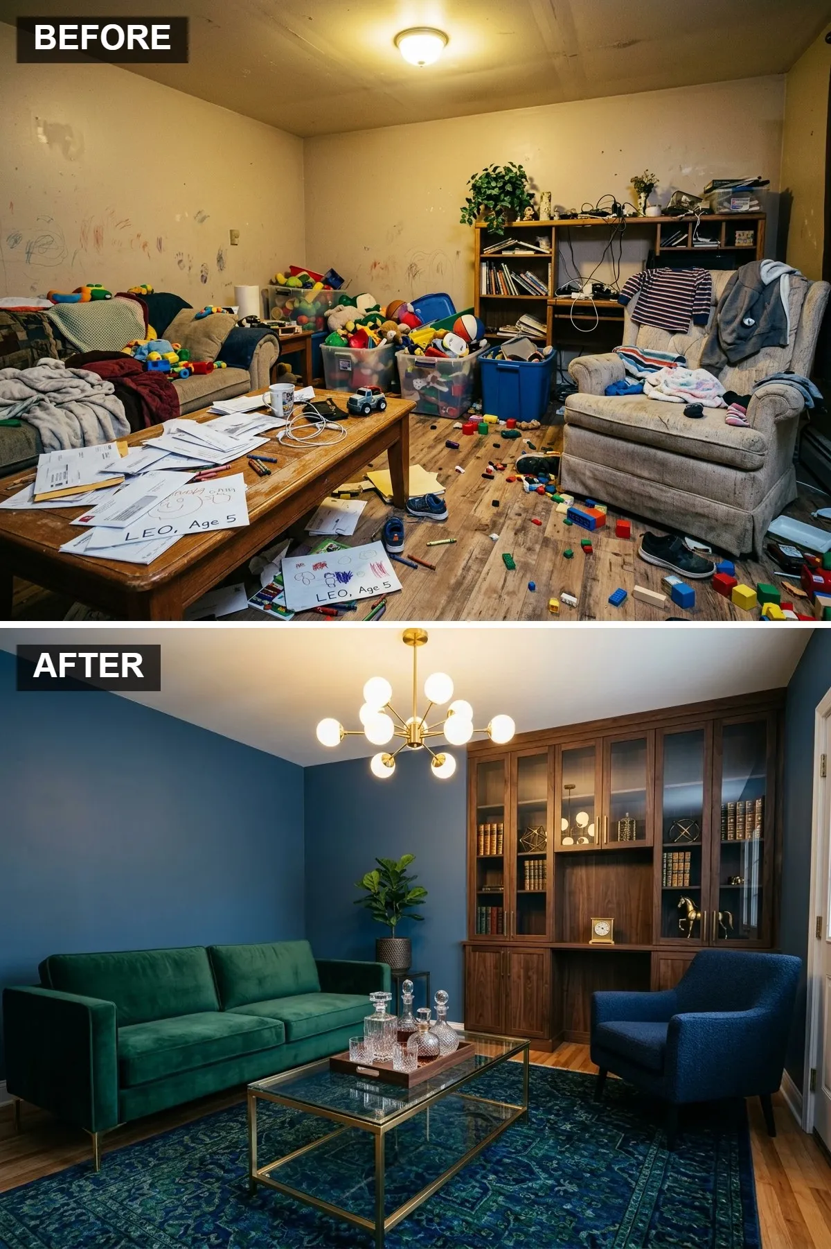 Bold Color and Moody Sophistication