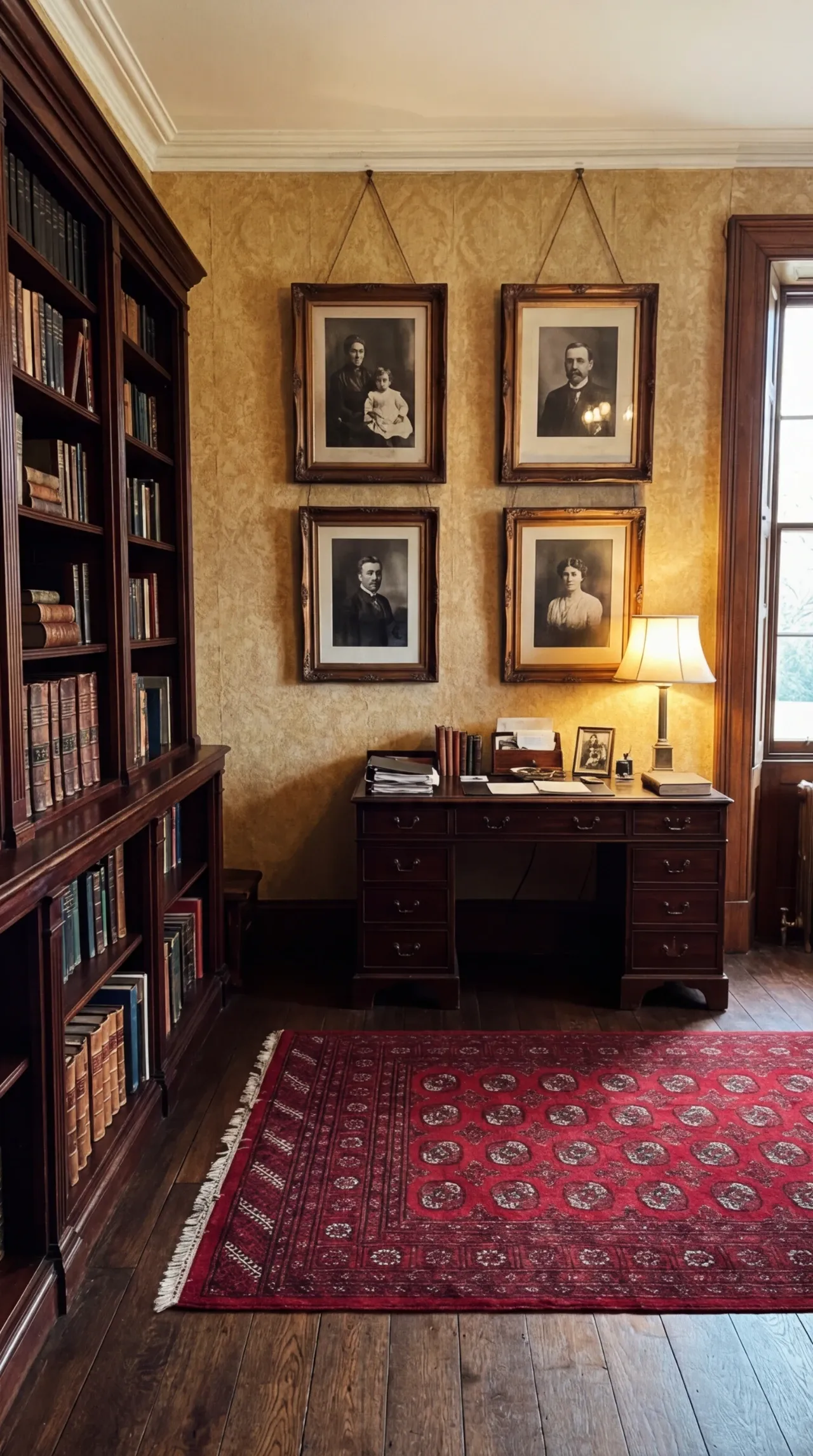 Traditional Portrait Gallery with Chains