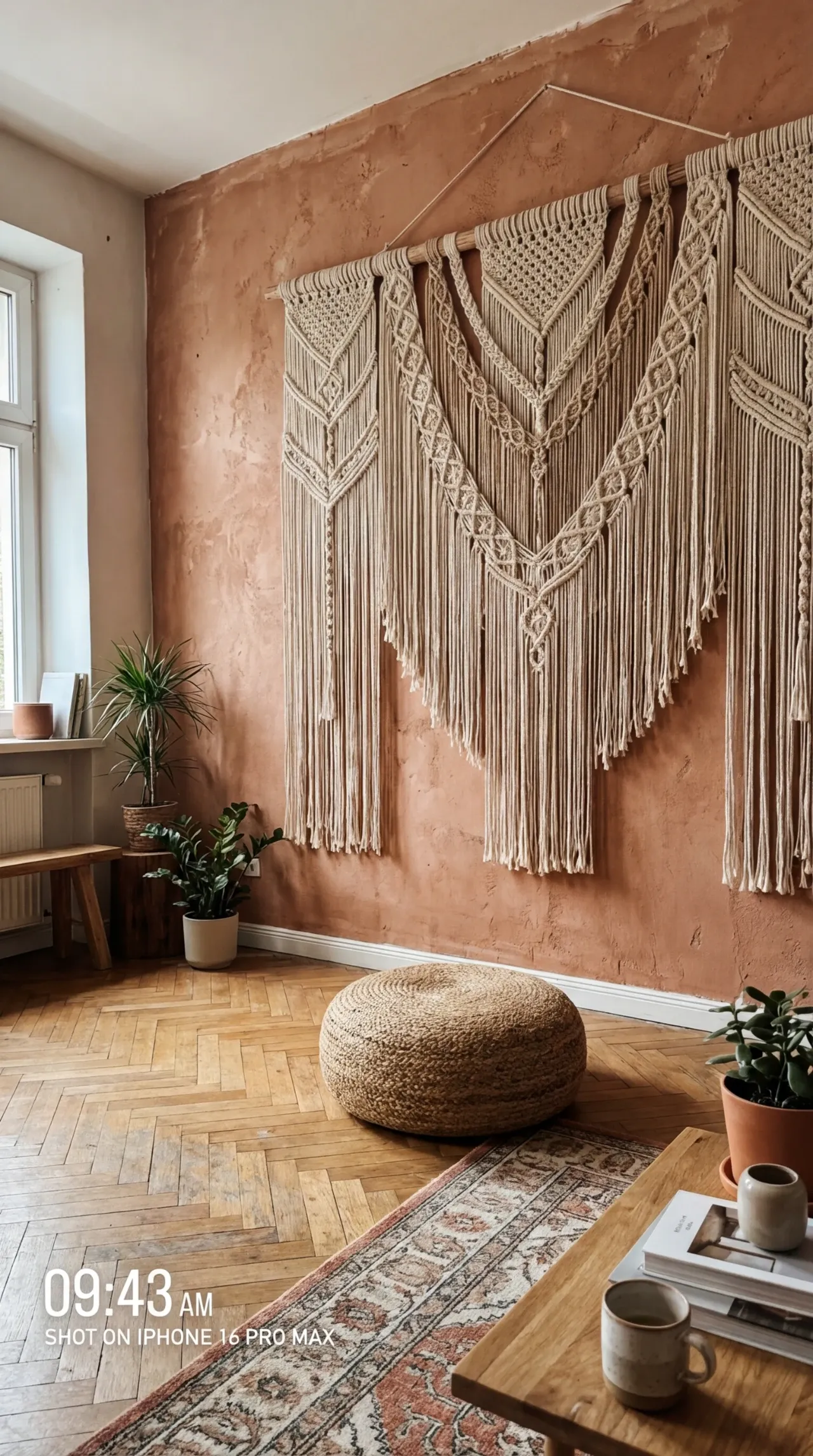 Massive Macrame Wall Installation