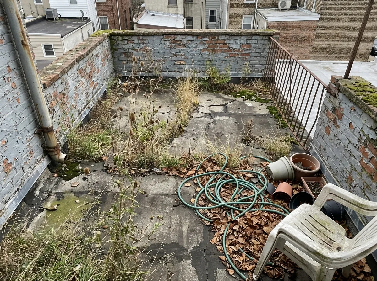 Shocking Before & After: This Abandoned Rooftop is Now Unrecognizable!
