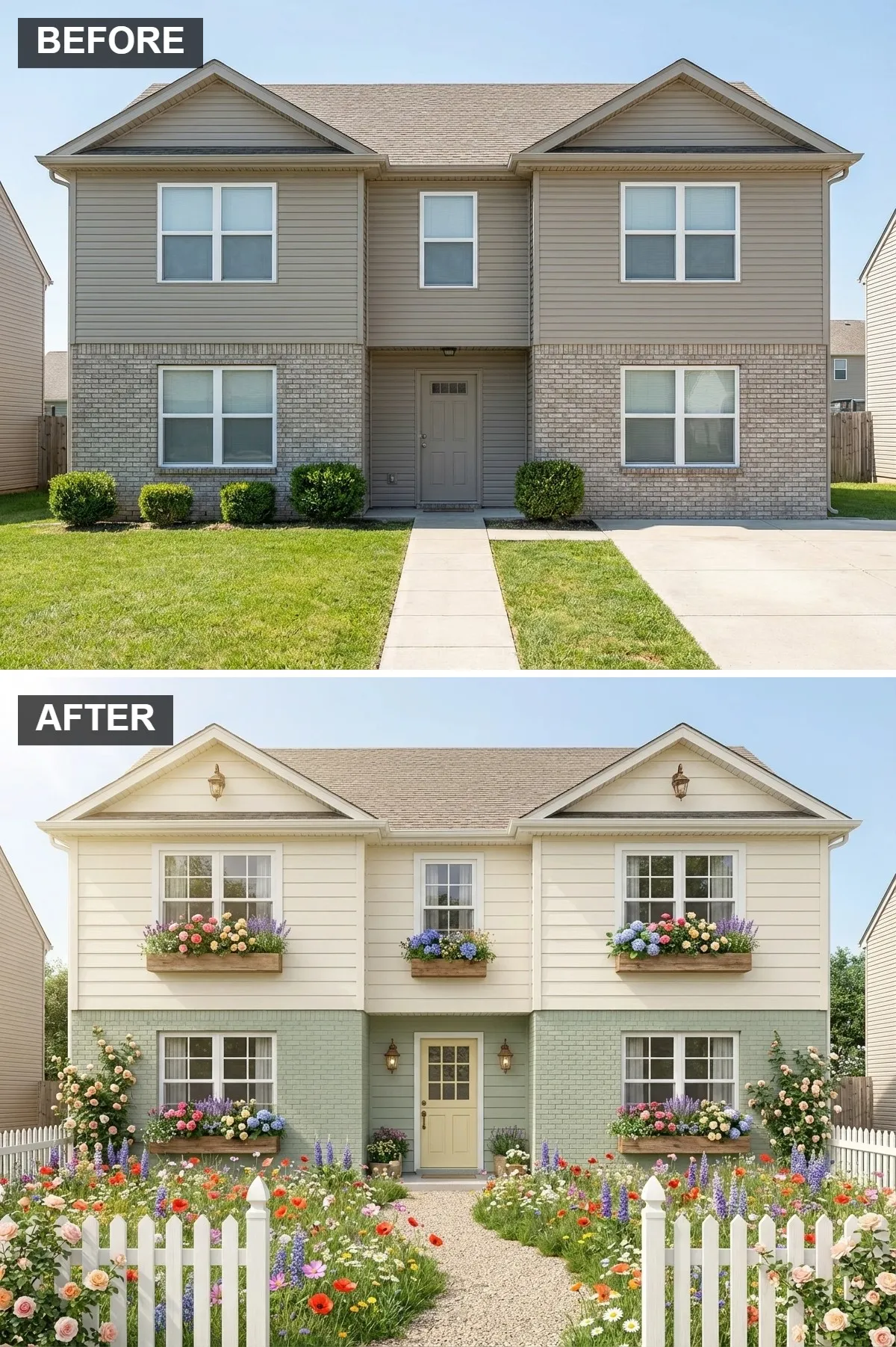 Whimsical English Garden Cottage