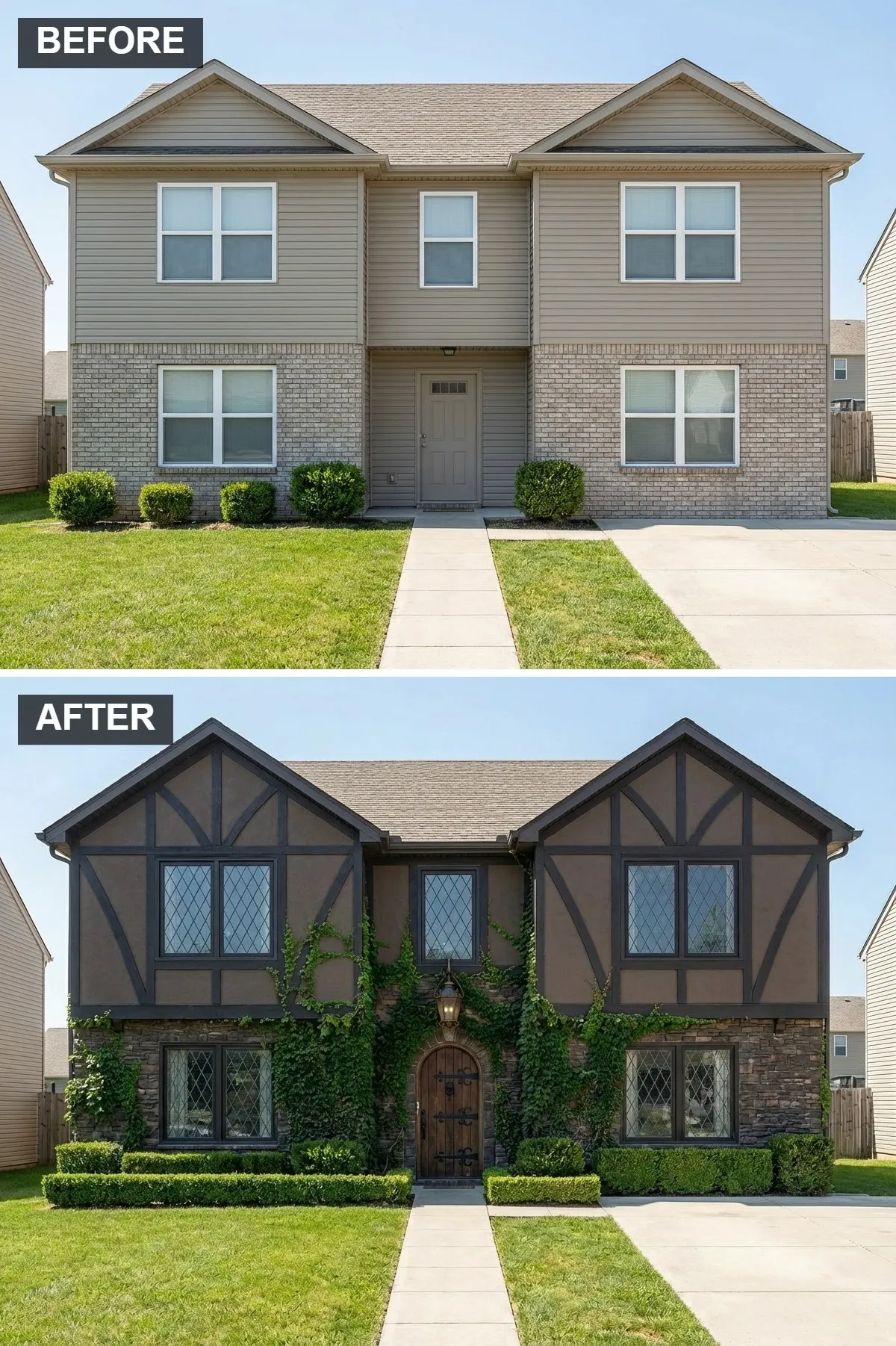Majestic Tudor Revival Conversion