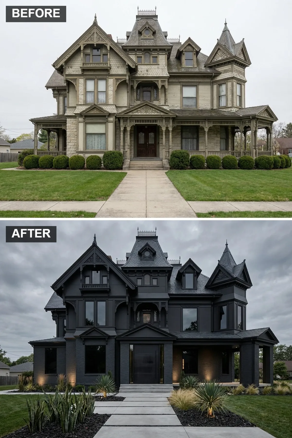 Midnight Modern Brick