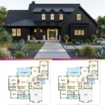 Versatile 4 5 Bedroom Modern Farmhouse Plan