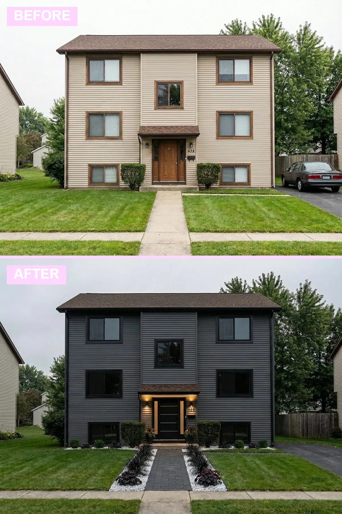 Moody Contemporary Makeover