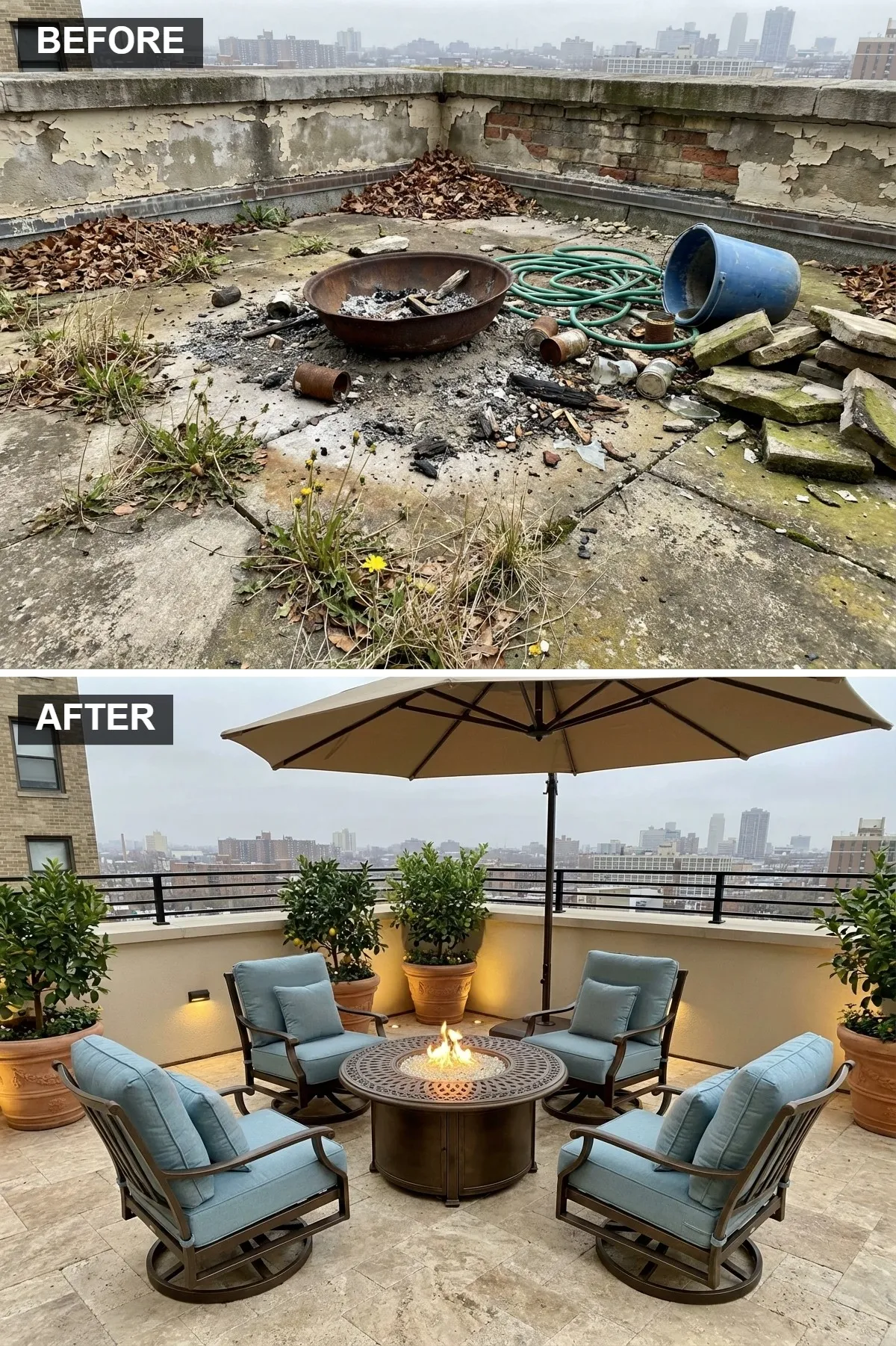 Classic Patio Comfort with Swivel Rockers