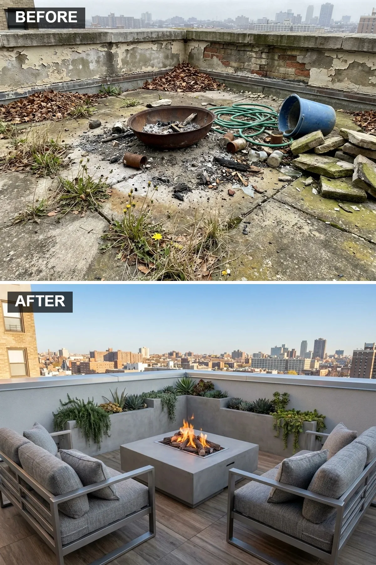 Contemporary Desert-Inspired Lounge