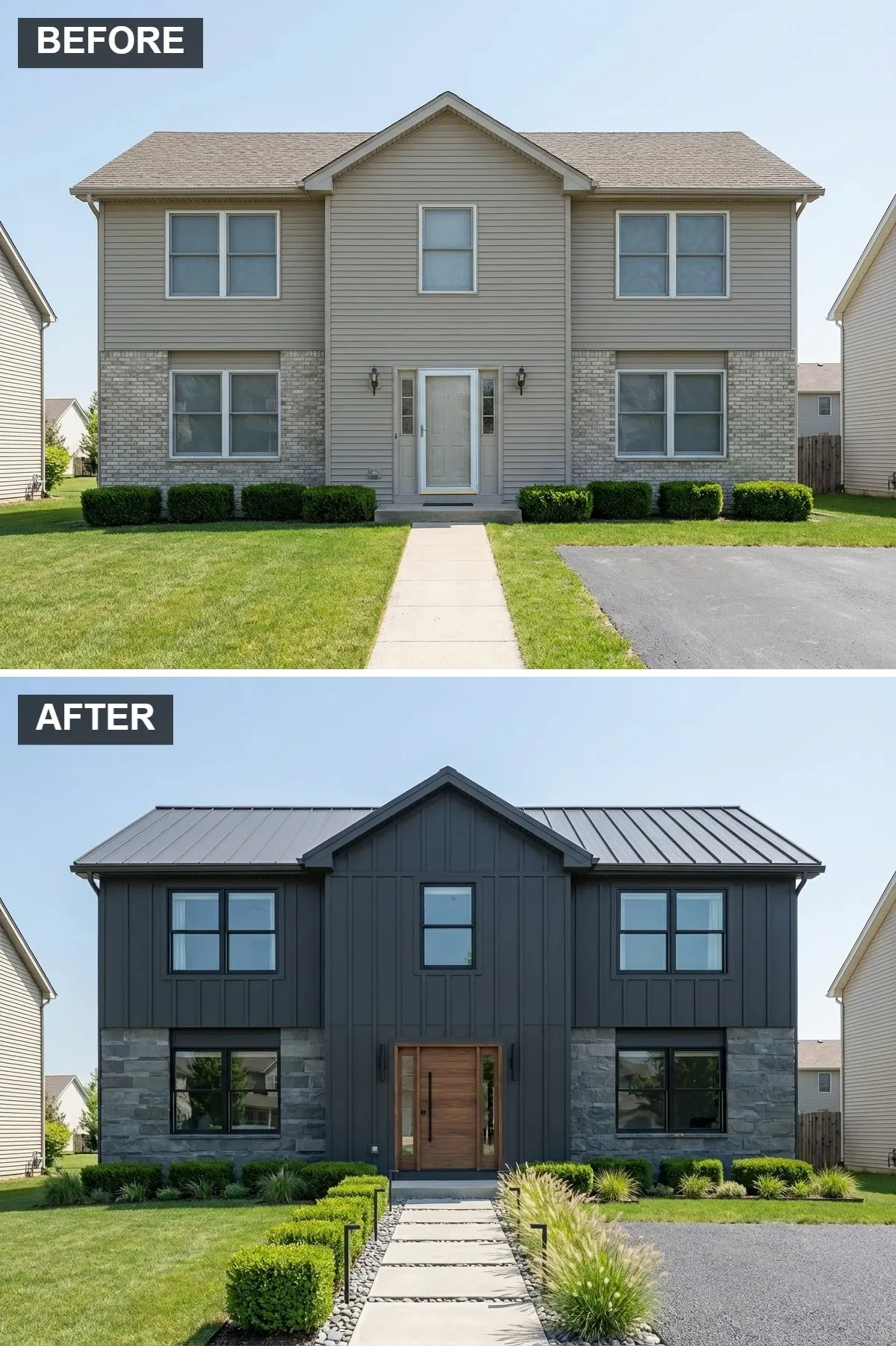 The Moody Modern Farmhouse