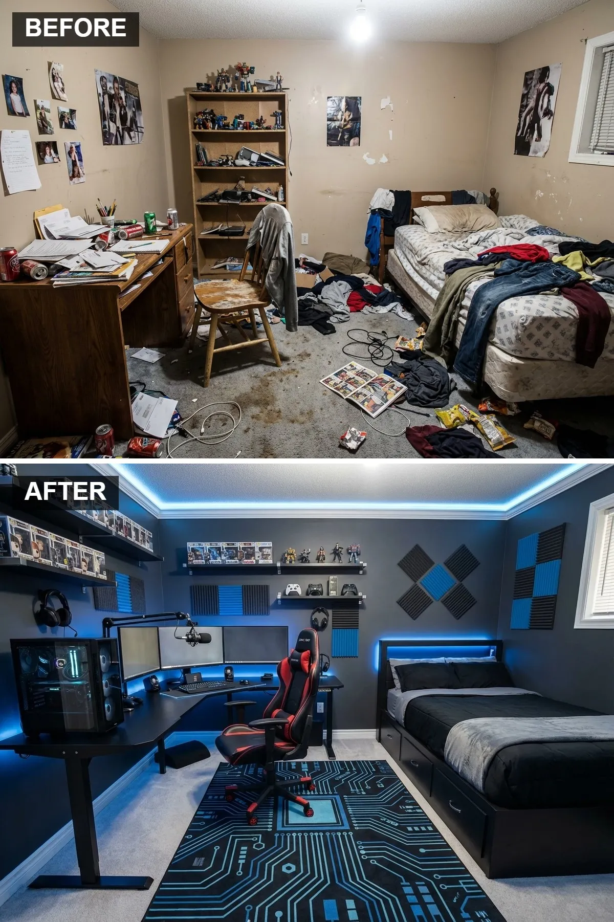 The Ultimate High-Tech Gamer Setup