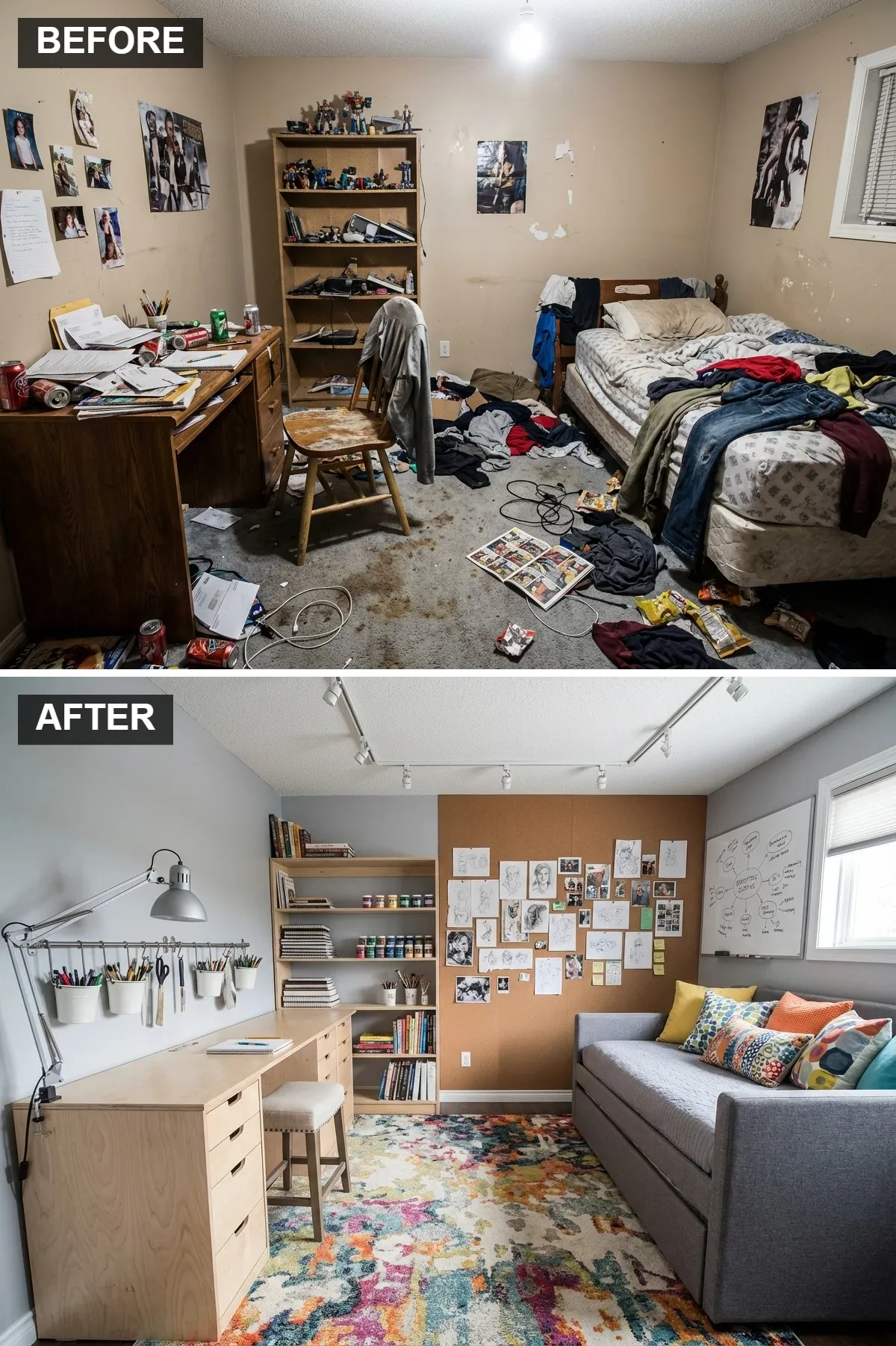 A Bright & Functional Creative Studio