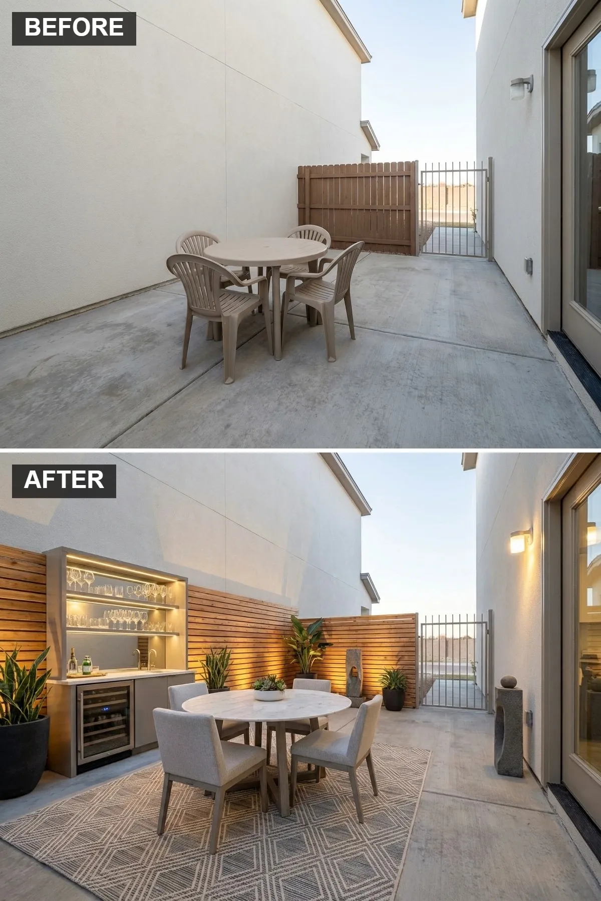 Modern Luxe Entertainment Bar