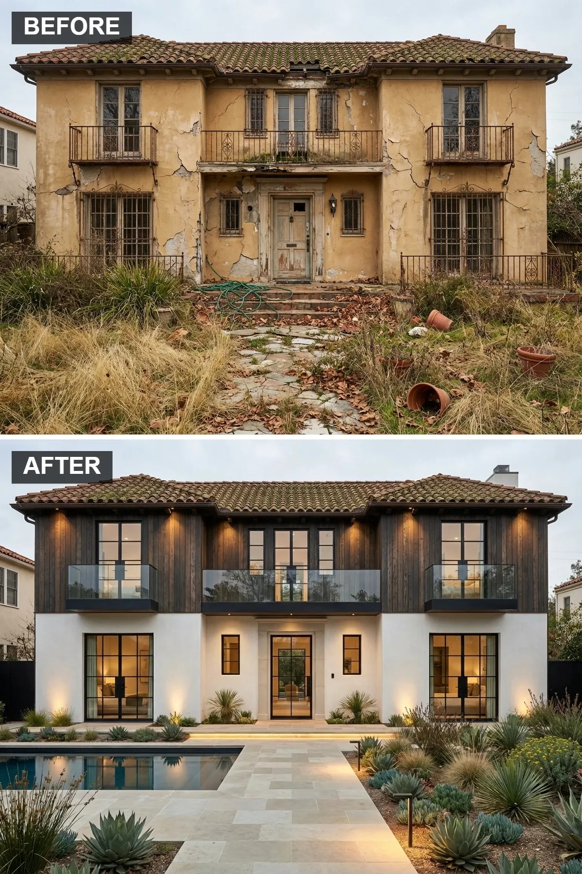 Contemporary Rustic with Shou Sugi Ban