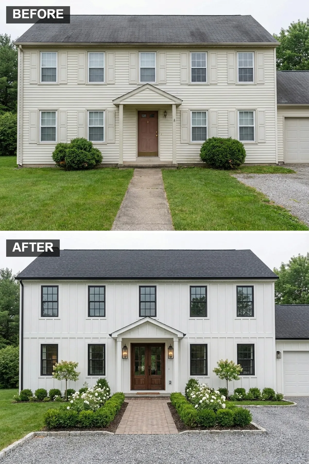 Timeless White Farmhouse Estate
