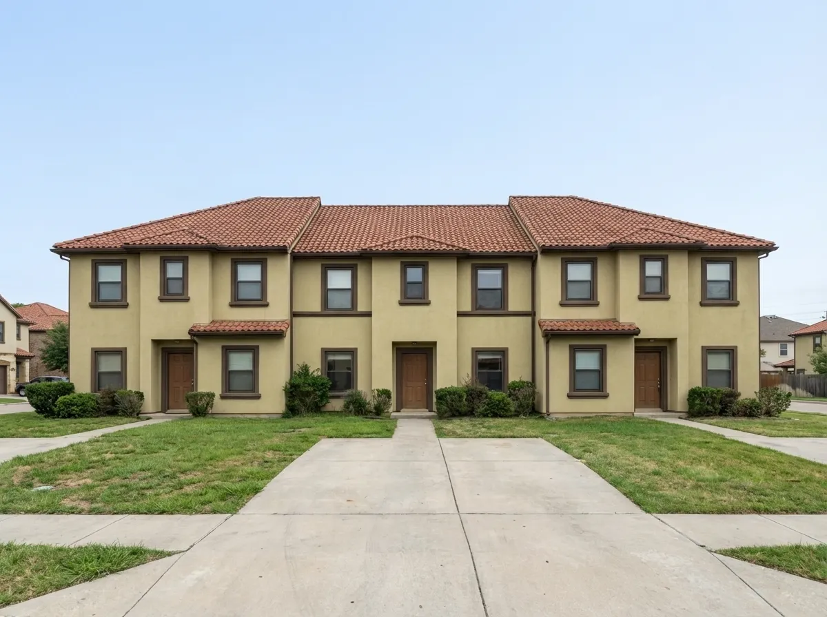 Before: The Dated 'Faux Tuscan' Townhouse