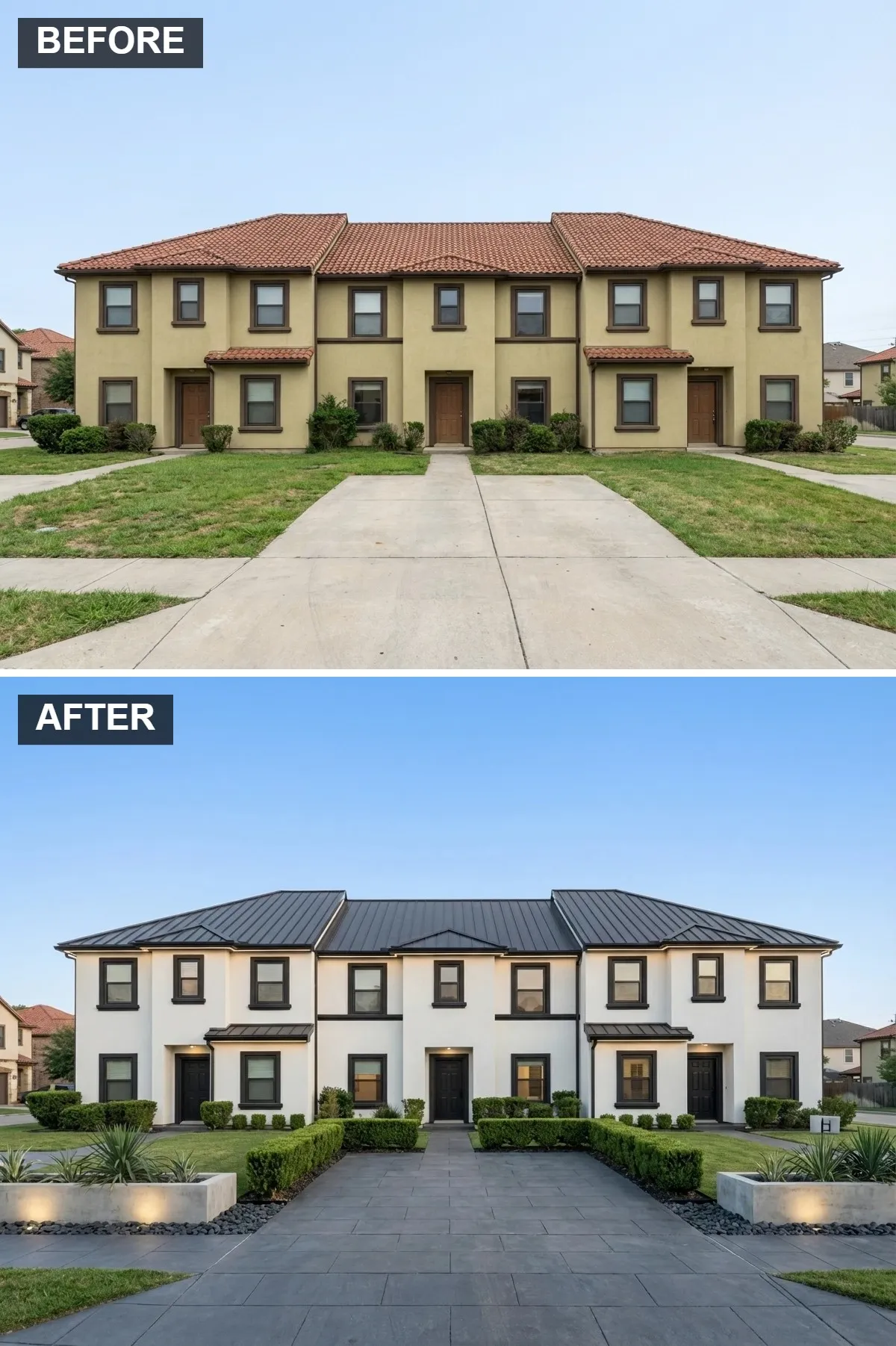 Sleek High-Contrast Minimalism